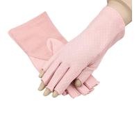 DLUKENY 2lots - Guantes multiusos lavables para proteger las manos, uso diario, para uso al aire libre, guantes de sol de algodón, a, Half fingers