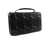 DLUKENY Caja de reloj de 8 ranuras para hombre, día del padre, reloj de PU/Oxford, vitrinas de almacenamiento a prueba de golpes