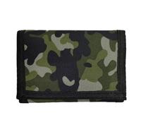 DLUKENY Cartera triple confiable para hombre, monedero, tarjetero, protege tus tarjetas y dinero en efectivo, camuflaje verde