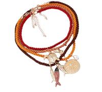 DLUKENY Elegante collar con colgante de animal marino, cadena ajustable de aleación de zinc, joyería para mujeres y hombres, diseño de animales oceánicos, talla única, como se describe, como se