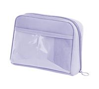 DLUKENY Estuche de gran capacidad para lápices, bolsa para bolígrafos, 12 compartimentos, organizador portátil de suministros de arte, organizador de lápices grande, Blue