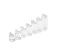 DLUKENY Juego de 7 soportes de exhibición para dedos, soporte para anillos para almacenamiento de joyas, cajón de exhibición