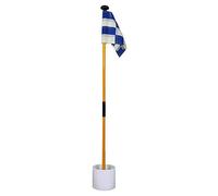 DLUKENY Pin Flags Practice Putting Green Flagstick Hole Cup Stick For Driving | Patio trasero Diseño de 2 secciones