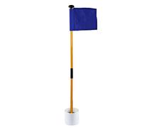 DLUKENY Pin Flags Practice Putting Green Flagstick Hole Cup Stick For Driving | Patio trasero Diseño de 2 secciones