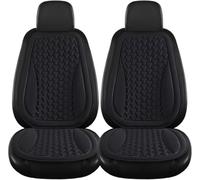 DLUNCPA Cojin Asiento Coche para Kia Sportage NQ5 2022 2023 2024 2025, Seda de Hielo Conductor Cojines, Transpirable Espuma Memoria Protectores Viaje,Black-2seats