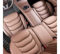 DLUNCPA Cojin Asiento Cuero PU Coche para Renault Koleos II HC 2017-2022, Delantero Trasero Juego Completo Cojines, Cuatro Estaciones, Accesorios Coche,Brown/B