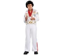 DLX ELVIS - FANCY DRESS COSTUME (SIZE: M) Unisex Costumes NUEVO