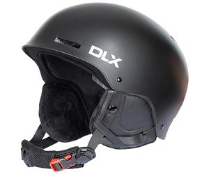DLX Russo - Casco de esquí para Adultos con retenedor de Gafas y Hebilla de liberación rápida