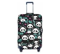 DLXW Funda para equipaje de viaje terrestre, protege la maleta de arañazos, varios tamaños, lavable a máquina, Blanco, Medium