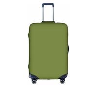 DLXW Funda para equipaje de viaje terrestre, protege la maleta de arañazos, varios tamaños, lavable a máquina, Blanco, XL