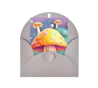 DLXW Tarjetas de agradecimiento en blanco con sobres que invitan a padres, amigos, hermanos, hermanas, vecinos, colegas, tarjeta de felicitación de fantasía, seta de sueño