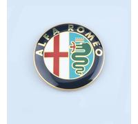 DLXYZML Pegatinas de Letras Metálicas Emblema para Coche para Alfa Romeo 159 Sportwagon, Aluminio 3D Metal Logo Car Badge Parte Trasera Autoadhesiva Embellecedores para Carrocería,Gold