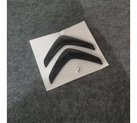 DLXYZML Pegatinas de Letras Metálicas Emblema para Coche para Citroen C1 2008-2012, Aluminio 3D Metal Logo Car Badge Parte Trasera Autoadhesiva Embellecedores para Carrocería,Black