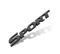 DLXYZML Pegatinas de Letras Metálicas Emblema para Coche para Renault Trafic, Aluminio 3D Metal Logo Car Badge Parte Trasera Autoadhesiva Embellecedores para Carrocería,Black