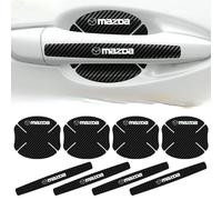 DLXYZML Protector de Manija de Puerta de Auto para Mazda CX-30 2019-2024,Fibra de Carbono Protector Manillar Puerta Coche Tiradores de Puerta Pegatinas Piezas para Coche