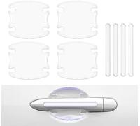 DLXYZML Protector de Manija de Puerta de Auto para Mitsubishi L200 Double Cab 2019-2024,TPU Protector Manillar Puerta Coche Tiradores de Puerta Pegatinas Piezas para Coche