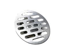 DLZFUDTY Desague Ducha,Sumidero Ducha Cubierta de Drenaje de Suelo de Acero Inoxidable, desagüe de Ducha Redondo antiobstrucción for baño, máquina de Lavado, alcantarillado, 1 Uds.(10.5cm)
