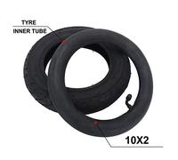 DLZFUDTY Ruedas Patinete,Rueda Patinete 10x2 Motocicleta Tubo neumático Interior Exterior del neumático for Bicicletas 3 Rueda de Bicicleta Silla de Ruedas eléctrica Gas Scooter