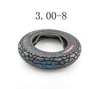 DLZFUDTY Ruedas Patinete,Rueda Patinete Tubo 3,00-8 Neumático Neumático 300-8 Vespa Amp Interior for la Movilidad Scooters Vespa Mini Motocicleta(Outer Tire)