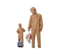 DM Disfraz de Muneca/Muñeco de Vudú. Para Hombre, Mujer, Niiño, Niña. Varias tallas. (Talla única M/L, Hombre)