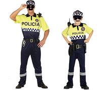 DM Disfraz de Policía Local. Varias tallas de niño y Adulto. Compuesto de Camiseta, pantalón, gorra y cinturón. (Talla 10-12 años)