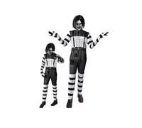 DM Disfraz tipo Laughing Jack para Hombre y para Mujer. Especial para Halloween o Carnaval. (Hombre)