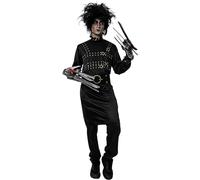 DM Disfraz tipo Manostijeras. Para Adultos y Niños (Varias tallas). Incluye, en Hombre y Niño: Camiseta con cuello y cinturón. En Mujer y Niña: Vestido. (Talla única M/L, Hombre)