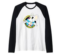 DM En mi Defensa yo era Retro sin supervisión Camiseta Manga Raglan