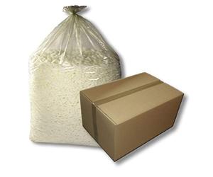 dm-folien Bolsas de basura transparentes, 2500 litros, 20 unidades, 1250 x 850 x 2400 mm, bolsas de basura grandes para la eliminación de poliestireno y residuos de láminas, bolsas de basura