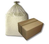 dm-folien Bolsas laterales translúcidas de 2000 litros, 20 unidades, 1250 x 850 x 2100 mm, 100 % reciclado, bolsas para KLT, carne y panadería, bolsas de plástico LDPE resistentes a la rotura 100 my