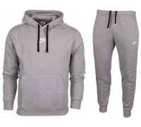 DM6838-063 Hombre Nike Full Training Traje Set Fleece Repeat Logo Hoodie Jogger