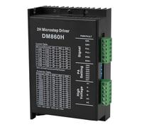 DM860H - Controlador de motor paso a paso digital para serie 57/86, entrada de 24 V-110 V CC, corriente de salida máxima de 7.2 A, 128 micropasos con ventilador de refrigeración
