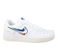 DM9096-101 Nike Air Force 1 Low Multi-Swoosh zapatos para hombre blanco