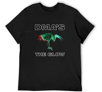 DMA’S The Glow T-Shirt Men T-Shirt O Neck tee Black XXL