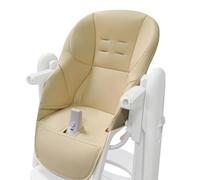 DMAIS Cojín para Silla de Comedor para niños,Cojín para Asiento de Silla Alta,Cojín de Funda Protectora para Silla de Comedor | Almohadilla de Asiento cómoda y de Esponja y Cuero PU Resistente