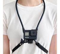 DMaos Soporte de cuello para cámara de acción, soporte vertical horizontal POV, compatible con GoPro DJI Insta360