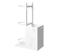 DMBBSAPBSH Almacenamiento de Baloncesto, Carro para Pelotas, Estante Vertical for balones de fútbol, Organizador Multicapa de Suelo con cestas y Ganchos.(B,Capacity 3)