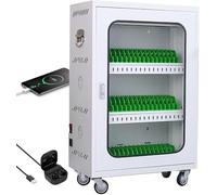 DMBBSAPBSH Armario de carga para teléfono móvil, armario para teléfono móvil, estación de carga USB, carga rápida, para estudiantes y empleados (60 tomas)