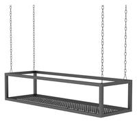 DMBBSAPBSH Estante de Techo, Estantería de Techo, Estante Colgante de Techo, Soporte Decorativo for macetas y Botellas de Vino(60x25x15cm)