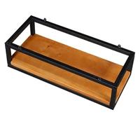 DMBBSAPBSH Estante de Techo, Estantería de Techo, Estantes Colgantes for Plantas, estantería de Almacenamiento y exhibición for Sala de Estar, Restaurante, Bar y floristería.(100x25x15cm)