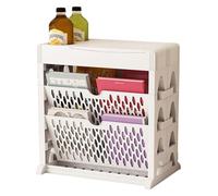 DMBBSAPBSH Estantería Móvil, Estantería De Escritorio Móvil, Estantes organizadores Modernos for Libros, for el hogar, la Oficina, la Sala de Estar y el Dormitorio.