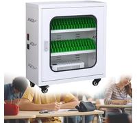 DMBBSAPBSH Gabinete de Carga Portátil para Teléfono Móvil, 2 en 1: gabinete de Carga Recargable for teléfonos móviles, Caja de Almacenamiento portátil for Salas de conferencias en Empresas(40slots)