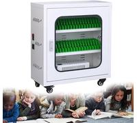 DMBBSAPBSH Gabinete de Carga Portátil para Teléfono Móvil, Carro de Carga y Almacenamiento móvil, gabinete de Carga de teléfono móvil Recargable por USB, for Aula de Oficina(40slots)