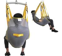 DMBBSAPBSH Paciente Honda Levantador Grúa, Eslinga de elevación de Pacientes de Malla Universal for baño, Eslinga de Ducha con piernas divididas for hospitales, hogares y residencias de Ancianos