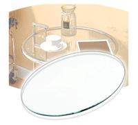 DMBBSAPBSH Plato Giratorio Redondo, Bandeja Redonda Giratoria Mesas de Centro Redondas con Tablero de Vidrio for Mesa Auxiliar y Mesa de Comedor(75cm-29.5in)