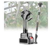 DMBBSAPBSH Tijeras de Podar Eléctricas, Podadora inalámbrica de Ramas de árbol con 2 baterías y Herramientas a Juego, Varilla de extensión de 2,1 m de Alto.