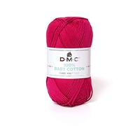 DMC - 100% Baby Cotton - Hilo para tricot - 100% algodón | Especialmente diseñado para bebés y confección de canastillas | Suave y cómodo | Ovillo de 50g - 106m | 27 colores disponibles