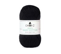 DMC - 100% Baby Cotton - Hilo para tricot - 100% algodón | Especialmente diseñado para bebés y confección de canastillas | Suave y cómodo | Ovillo de 50g - 106m | 27 colores disponibles