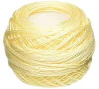 DMC 116 12-3823 - Bolas de Hilo de algodón Perlado, Color Amarillo pálido, Talla 12