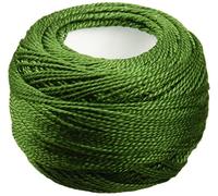 DMC 116 8-3345 - Bolas de hilo de algodón perlado, color verde cazador oscuro, talla 8